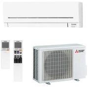 OHREJTESE.CZ nabízí: Klimatizace (tepelné čerpadlo vzduch/vzduch) s nástěnnou vnitřní jednotkou - MITSUBISHI MSZ-HR25VF 